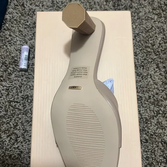 Billini- Dixee color mocha Heel height 9cm mule sandal - Picture 4 of 4